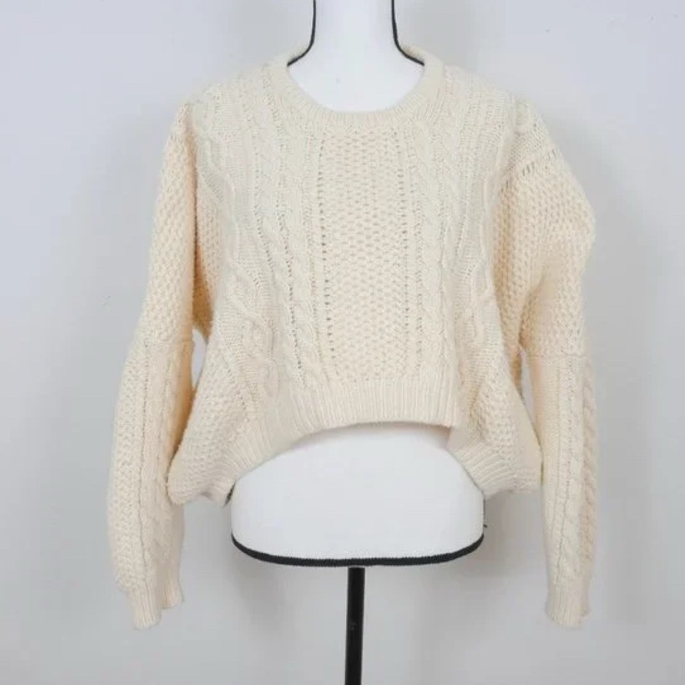 Marc By Marc Jacobs Cotton Cable Knit Size XS/S Sweater - Picture 3 of 5
